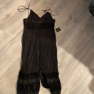 Cooper street jumpsuit - lace details - gorgeous and elegant. BNWOT